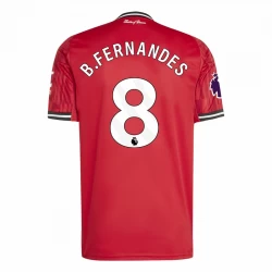 Fotbalové Dresy Manchester United Bruno Fernandes #8 2025-26 Domácí Dres Mužské
