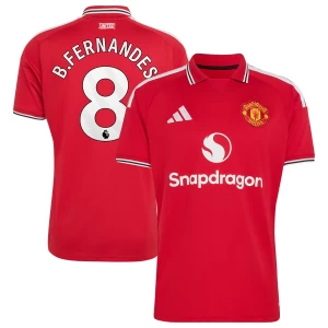 Fotbalové Dresy Manchester United Bruno Fernandes #8 2026-27 Domácí Dres Mužské