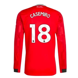 Fotbalové Dresy Manchester United Casemiro #18 2025-26 Domácí Dres Mužské Dlouhý Rukáv