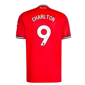 Fotbalové Dresy Manchester United Charlton #9 2025-26 Domácí Dres Mužské