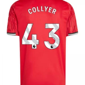 Fotbalové Dresy Manchester United Collyer #43 2025-26 Domácí Dres Mužské
