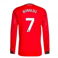 Fotbalové Dresy Manchester United Cristiano Ronaldo #7 2025-26 Domácí Dres Mužské Dlouhý Rukáv