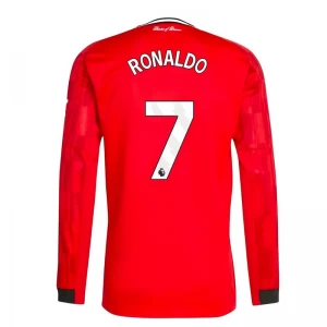 Fotbalové Dresy Manchester United Cristiano Ronaldo #7 2025-26 Domácí Dres Mužské Dlouhý Rukáv