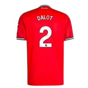 Fotbalové Dresy Manchester United Dalot #2 2025-26 Domácí Dres Mužské