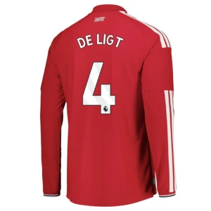 Fotbalové Dresy Manchester United De Ligt #4 2026-27 Domácí Dres Mužské Dlouhý Rukáv