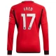 Fotbalové Dresy Manchester United Fred #17 2023-24 Domácí Dres Mužské Dlouhý Rukáv