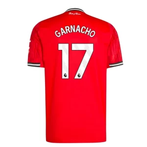 Fotbalové Dresy Manchester United Garnacho #17 2025-26 Domácí Dres Mužské