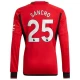 Fotbalové Dresy Manchester United Jadon Sancho #25 2023-24 Domácí Dres Mužské Dlouhý Rukáv