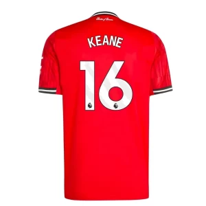 Fotbalové Dresy Manchester United Keane #16 2025-26 Domácí Dres Mužské