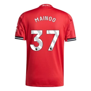 Fotbalové Dresy Manchester United Kobbie Mainoo #37 2025-26 Domácí Dres Mužské