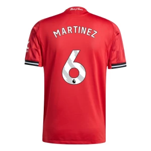Fotbalové Dresy Manchester United Martínez #6 2025-26 Domácí Dres Mužské