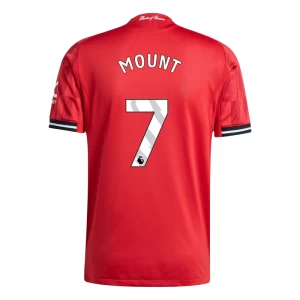Fotbalové Dresy Manchester United Mason Mount #7 2025-26 Domácí Dres Mužské