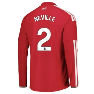 Fotbalové Dresy Manchester United Neville #2 2026-27 Domácí Dres Mužské Dlouhý Rukáv