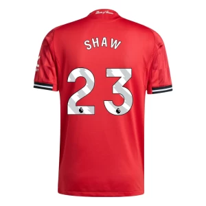 Fotbalové Dresy Manchester United Shaw #23 2025-26 Domácí Dres Mužské