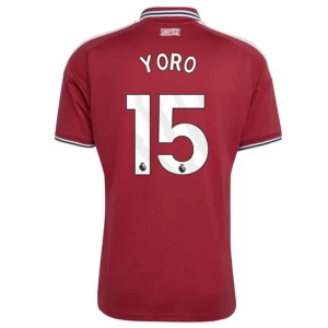 Fotbalové Dresy Manchester United Yoro #15 2026-27 Domácí Dres Mužské