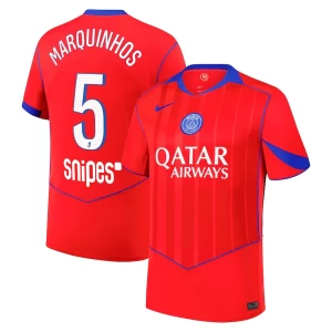 Fotbalové Dresy Marquinhos #5 Paris Saint-Germain PSG 2025-26 Třetí Dres Mužské