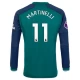 Fotbalové Dresy Martinelli #11 Arsenal FC 2023-24 Alternativní Dres Mužské Dlouhý Rukáv