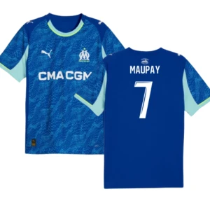 Fotbalové Dresy Maupay #7 Olympique de Marseille 2025-26 Třetí Dres Mužské