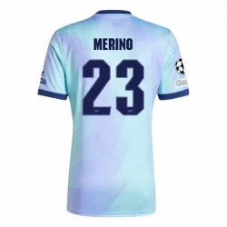 Fotbalové Dresy Merino #23 Arsenal FC 2024-25 UCL Třetí Dres Mužské