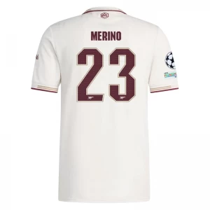 Fotbalové Dresy Merino #23 Arsenal FC 2025-26 Champions League Třetí Dres Mužské