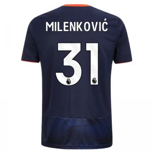 Fotbalové Dresy Milenkovic #31 Nottingham Forest FC 2025-26 Třetí Dres Mužské