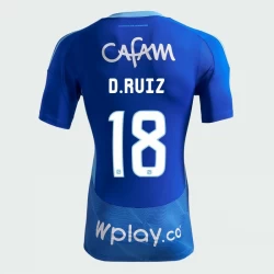 Fotbalové Dresy Millonarios FC D. Ruiz #18 2025-26 Domácí Dres Mužské