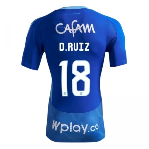 Fotbalové Dresy Millonarios FC D. Ruiz #18 2025-26 Domácí Dres Mužské