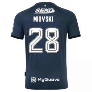 Fotbalové Dresy Miovski #28 Rangers FC 2025-26 Třetí Dres Mužské