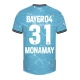 Fotbalové Dresy Monamay #31 Bayer 04 Leverkusen 2023-24 Alternativní Dres Mužské