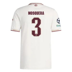 Fotbalové Dresy Mosquera #3 Arsenal FC 2025-26 Champions League Třetí Dres Mužské