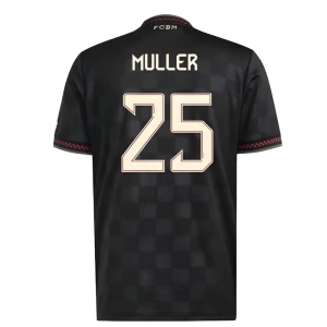 Fotbalové Dresy Muller #25 FC Bayern München 2025-26 Třetí Dres Mužské
