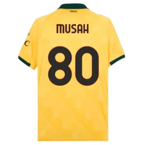 Fotbalové Dresy Musah #80 AC Milan 2025-26 Třetí Dres Mužské