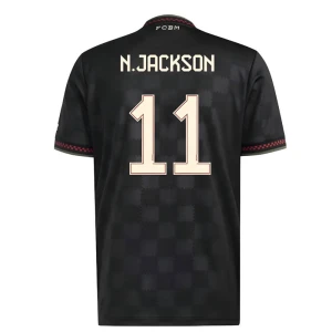 Fotbalové Dresy N. Jackson #11 FC Bayern München 2025-26 Třetí Dres Mužské