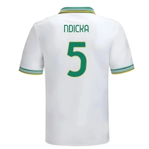Fotbalové Dresy Ndicka #5 AS Roma 2025-26 Třetí Dres Mužské