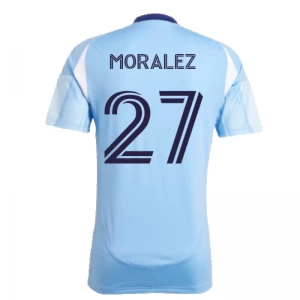 Fotbalové Dresy New York City FC Moralez #27 2025-26 Domácí Dres Mužské