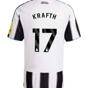 Fotbalové Dresy Newcastle United Krafth #17 2025-26 Domácí Dres Mužské