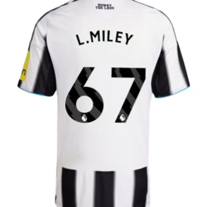 Fotbalové Dresy Newcastle United L. Miley #67 2025-26 Domácí Dres Mužské