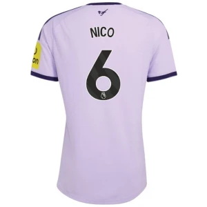 Fotbalové Dresy Nico #6 Newcastle United 2026-27 Třetí Dres Mužské