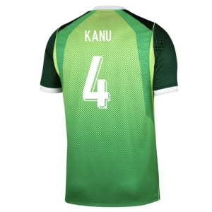 Fotbalové Dresy Nigérie Kanu #4 2026 Domácí Dres Mužské