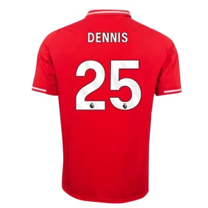 Fotbalové Dresy Nottingham Forest FC Dennis #25 2025-26 Domácí Dres Mužské