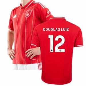 Fotbalové Dresy Nottingham Forest FC Douglas Luiz #12 2025-26 Domácí Dres Mužské