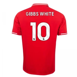 Fotbalové Dresy Nottingham Forest FC Gibbs White #10 2025-26 Domácí Dres Mužské