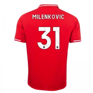 Fotbalové Dresy Nottingham Forest FC Milenkovic #31 2025-26 Domácí Dres Mužské