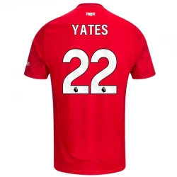 Fotbalové Dresy Nottingham Forest FC Yates #22 2024-25 Domácí Dres Mužské