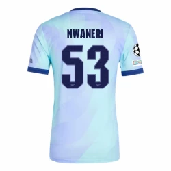 Fotbalové Dresy Nwaneri #53 Arsenal FC 2024-25 UCL Třetí Dres Mužské