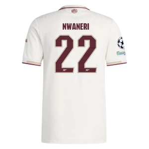Fotbalové Dresy Nwarei #22 Arsenal FC 2025-26 Champions League Třetí Dres Mužské