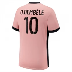 Fotbalové Dresy O.Dembele #10 Paris Saint-Germain PSG 2024-25 Třetí Dres Mužské