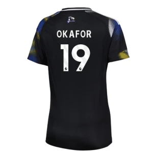 Fotbalové Dresy Okafor #19 Leeds United 2025-26 Třetí Dres Mužské
