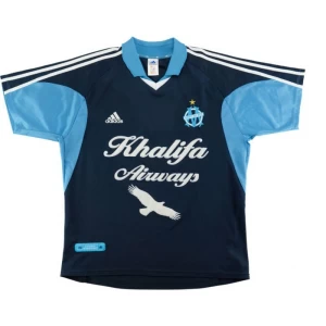 Fotbalové Dresy Olympique de Marseille 2001-02 Venkovní