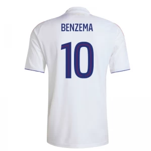 Fotbalové Dresy Olympique Lyonnais Karim Benzema #10 2025-26 Domácí Dres Mužské